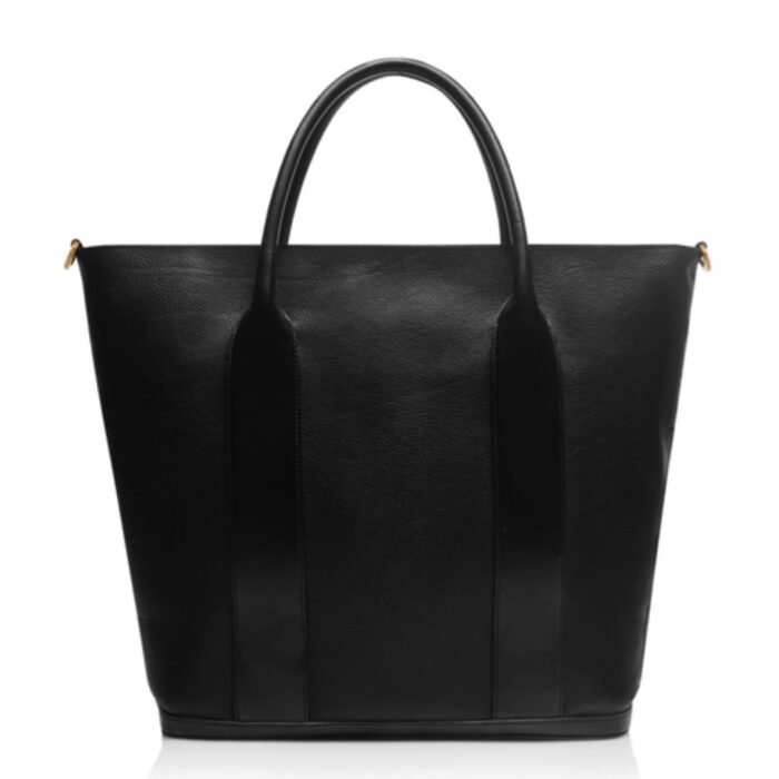 TOM FORD GRAIN LEATHER SHOPPER WITH ZIP