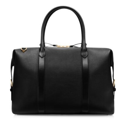 TOM FORD SMOOTH LEATHER SIDE BUCKLE HOLDALL