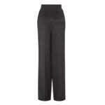 FENDI BLACK SILK PANTS