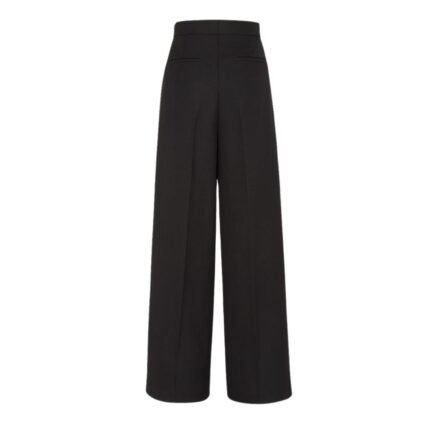 FENDI GRAIN DE POUDRE WOOL PANTS
