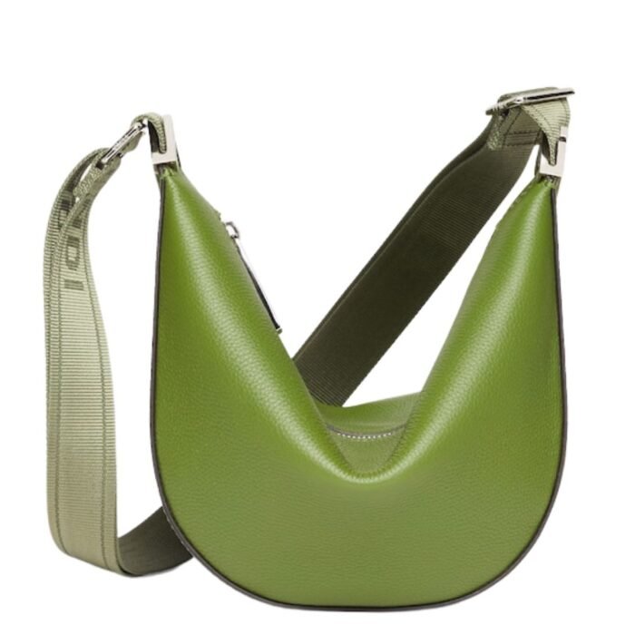 FENDI ROMA MELON SMALL LEATHER BAG