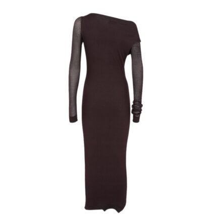 FENDI DRESS DARK PURPLE YARN