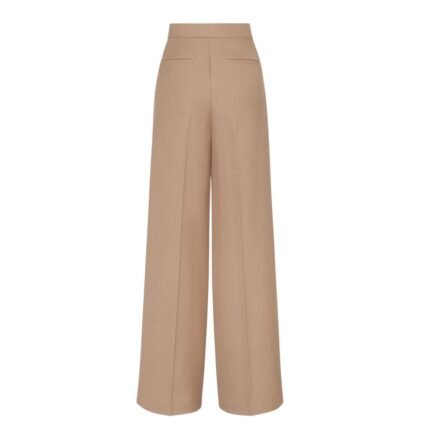 FENDI GRAIN DE POUDRE WOOL PANTS