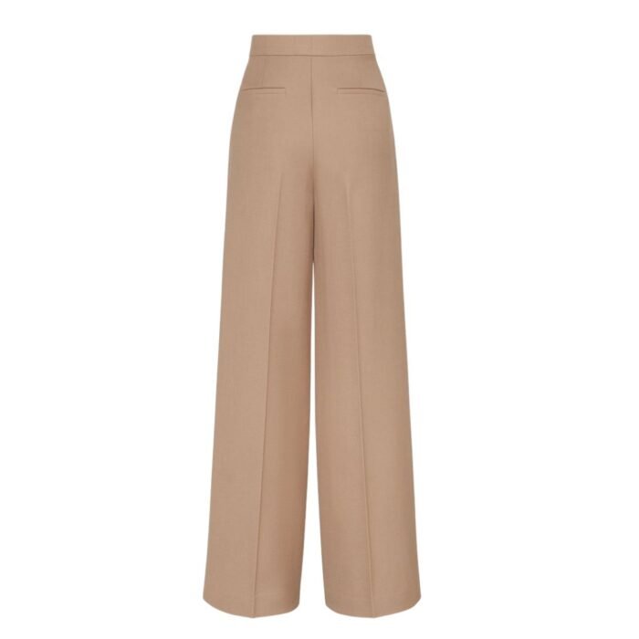 FENDI GRAIN DE POUDRE WOOL PANTS