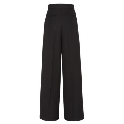 FENDI PANTS GRAIN DE POUDRE WOOL