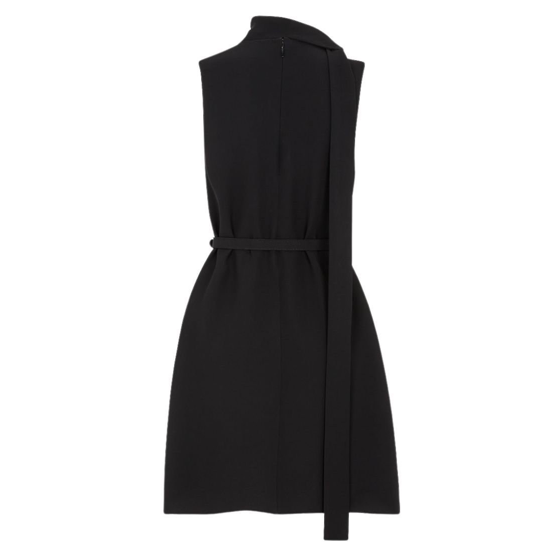 2 FENDI DRESS BLACK CADY