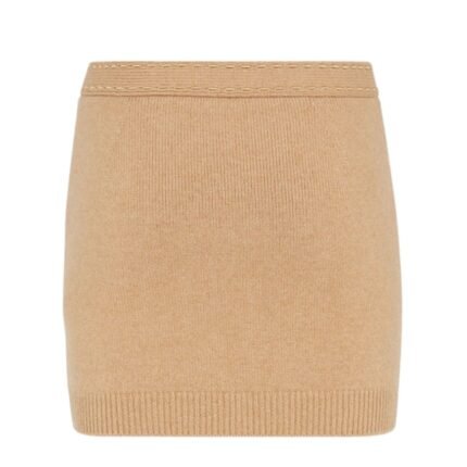 FENDI CASHMERE MINI SKIRT