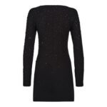FENDI BLACK SILK CADY DRESS