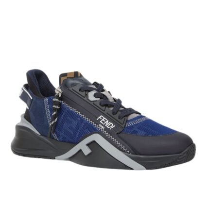 FENDI FLOW SNEAKERS FF LYCRA RUNNING SHOE