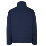 FENDI BLUE FF NYLON PUFFER JACKET