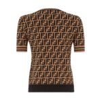 FENDI FABRIC FF MOTIF SWEATER