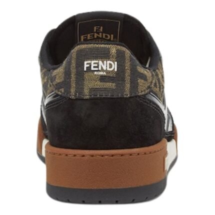 FENDI MATCH SNEAKERS FF JACQUARD AND LOW-TOPS