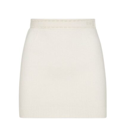 FENDI CASHMERE MINI SKIRT
