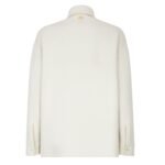 FENDI JACKET WHITE CASHMERE BLOUSON