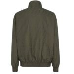 FENDI GREEN FF NYLON BOMBER JACKET