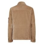 FENDI LIGHT BROWN CORDUROY BLOUSON