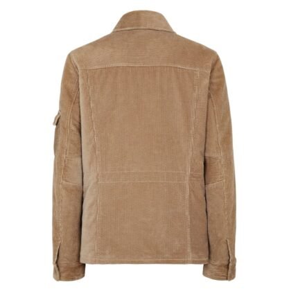 FENDI LIGHT BROWN CORDUROY BLOUSON