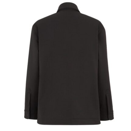 FENDI SKI BLACK FABRIC JACKET