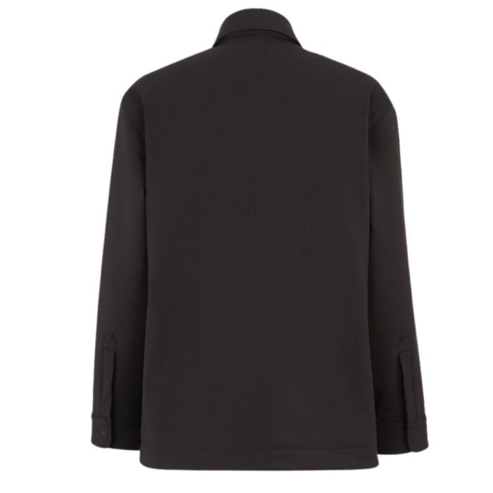 FENDI SKI BLACK FABRIC JACKET