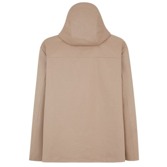 FENDI BLOUSON BEIGE FABRIC PARKA