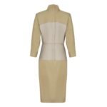 FENDI GREEN TECHNICAL COTTON DRESS
