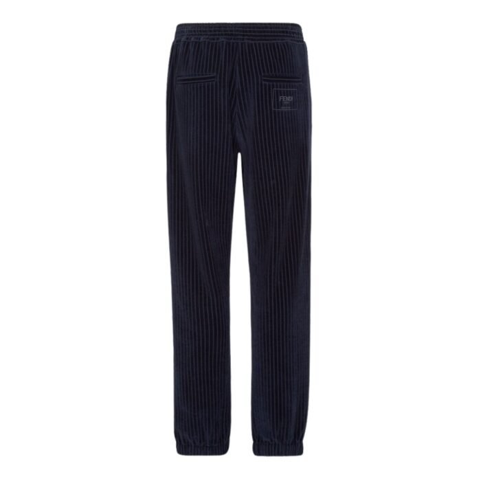 FENDI BLUE CORDUROY PANTS