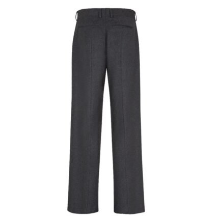FENDI GRAY CASHMERE PANTS