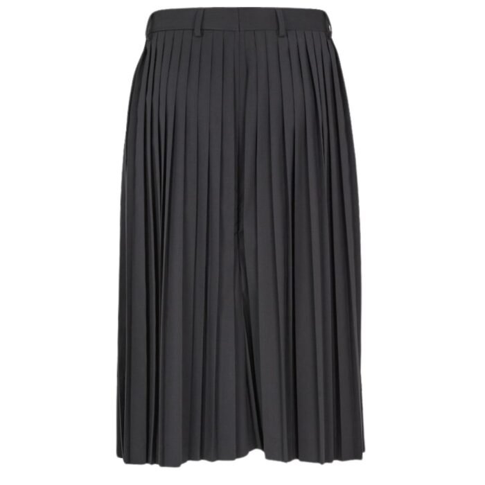 FENDI BERMUDAS BLACK WOOL SHORTS