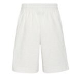 FENDI BERMUDAS SHORT PANTS IN WHITE FF COTTON