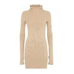 FENDI WOOL AND SILK DRESS