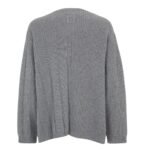 FENDI GRAY CASHMERE CARDIGAN