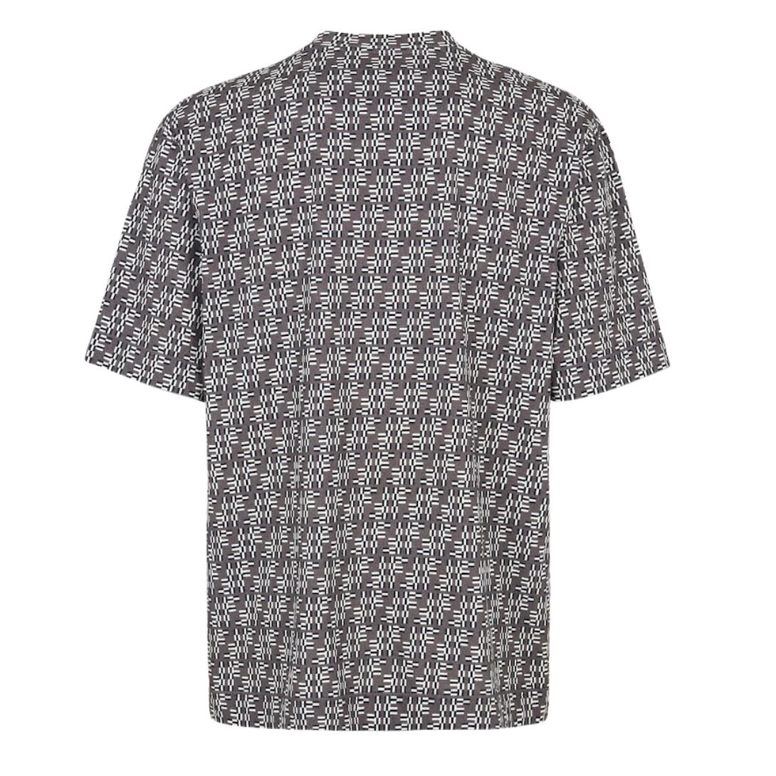 2 FENDI FF LABYRINTH COTTON T-SHIRT