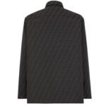 FENDI BLOUSON GO-TO JACKET IN FF CANVAS