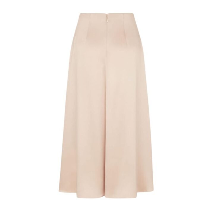 FENDI CHAMPAGNE-COLORED SILK SKIRT