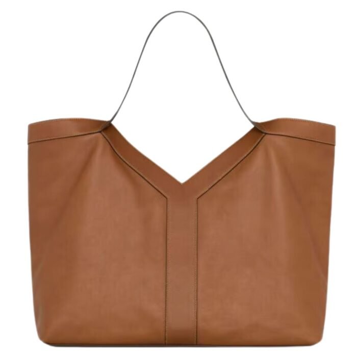 SAINT LAURENT Y TOTE IN LEATHER