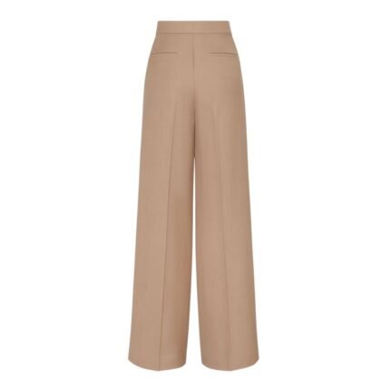 FENDI GRAIN DE POUDRE WOOL PANTS
