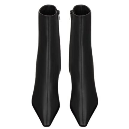 SAINT LAURENT ASHLEY BOOTIES IN SMOOTH LEATHER