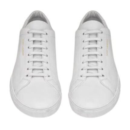 SAINT LAURENT ANDY SNEAKERS IN LEATHER