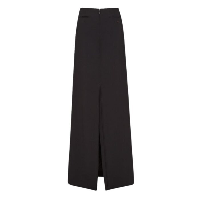 FENDI BLACK CADY SKIRT