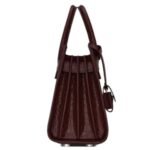 SAINT LAURENT SAC DE JOUR IN CROCODILE EMBOSSED LEATHER NANO