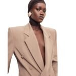 SAINT LAURENT JACKET IN SILK CREPE