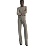 SAINT LAURENT PANTS IN SILK CREPE
