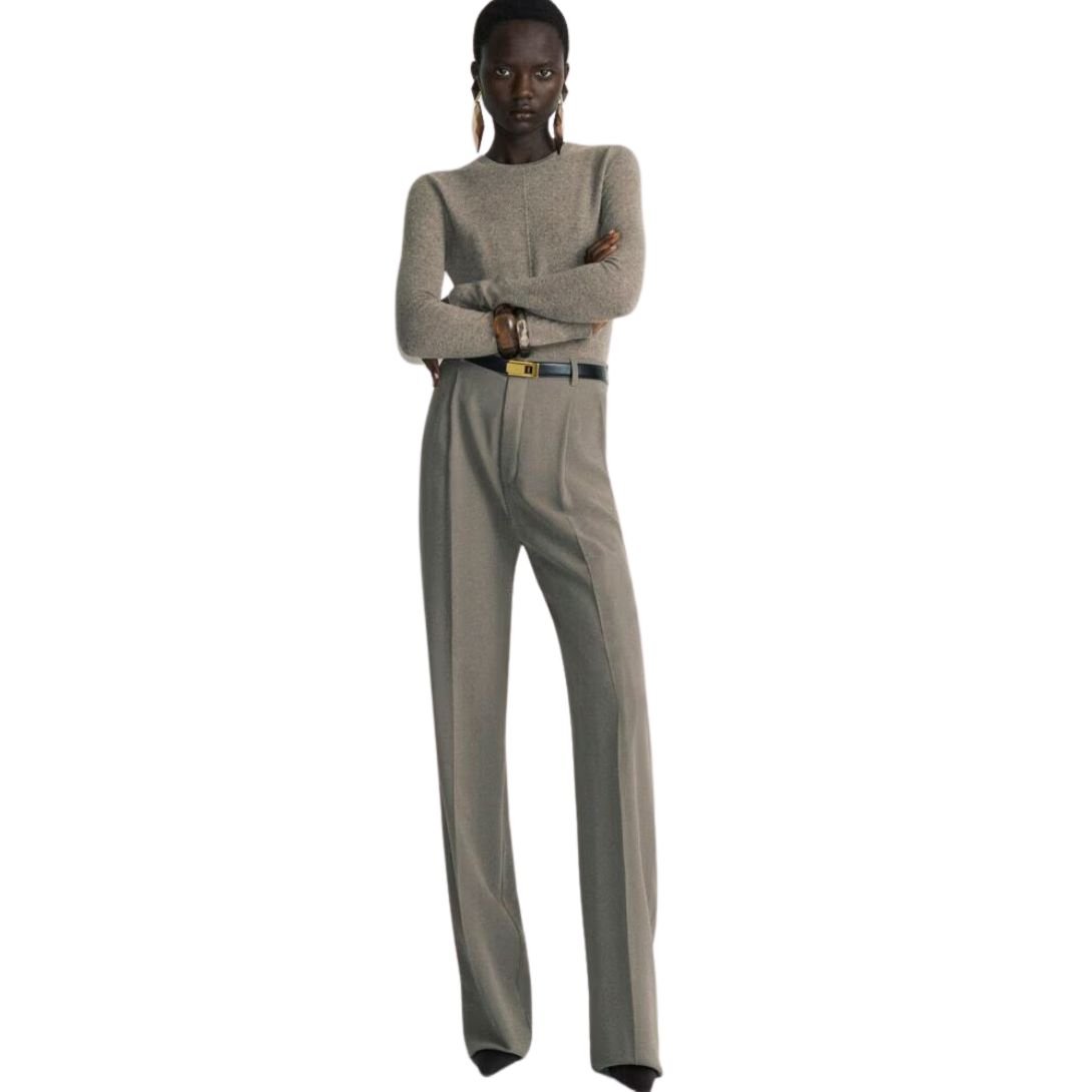 3 SAINT LAURENT PANTS IN SILK CREPE