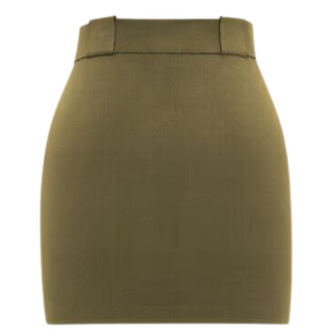 3 SAINT LAURENT MINI SKIRT IN KNIT (Copy)