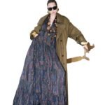 SAINT LAURENT TRENCH COAT IN COTTON TWILL