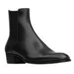 SAINT LAURENT WYATT CHELSEA BOOTS IN SMOOTH LEATHER