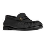 SAINT LAURENT LE LOAFER SUPPLE IN SHINY CREASED LEATHER