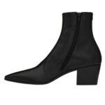 SAINT LAURENT VASSILI BOOTS IN SMOOTH LEATHER
