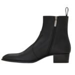 SAINT LAURENT WYATT BOOTS IN SMOOTH LEATHER
