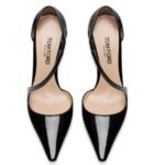 TOM FORD PATENT LEATHER NEWTON PUMP